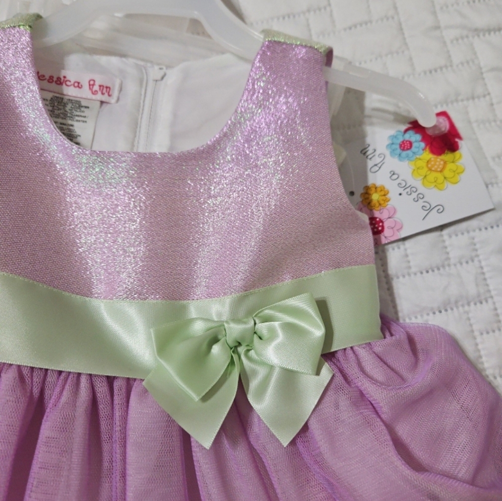 Jessica Ann Lavender dress 12 months - Picture 4 of 4